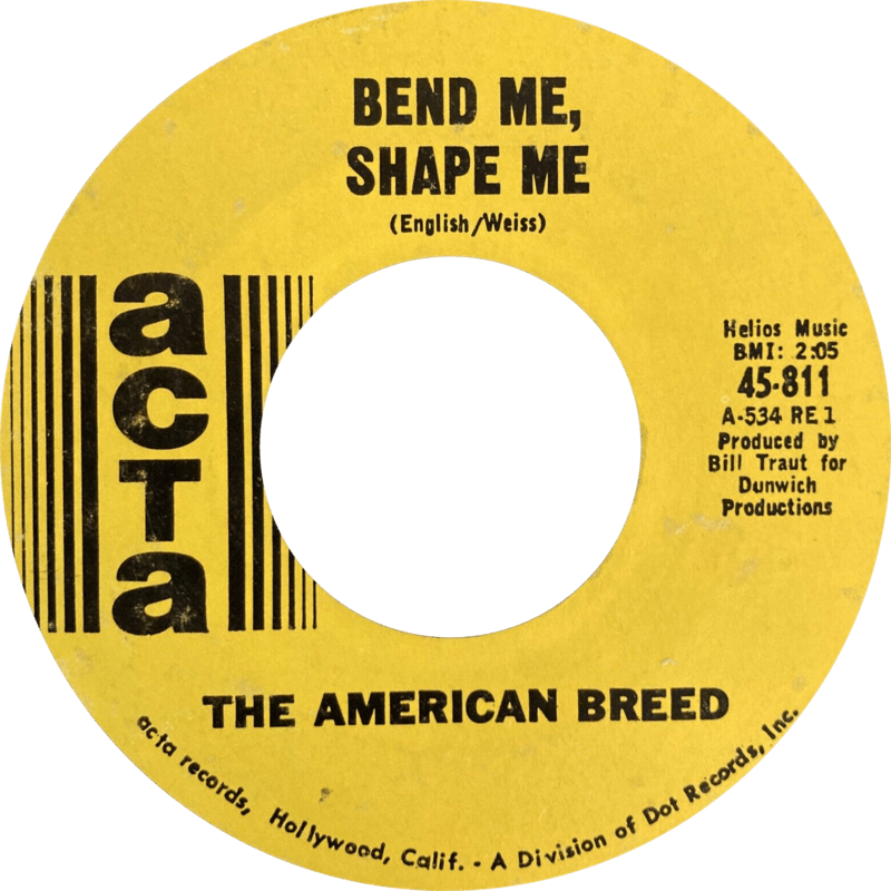 The American Breed Bend Me Shape Me