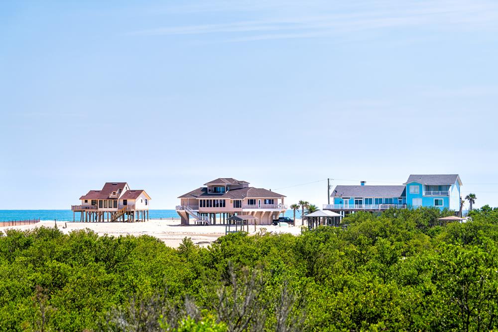 Beach houses in Palm Coast, Florida