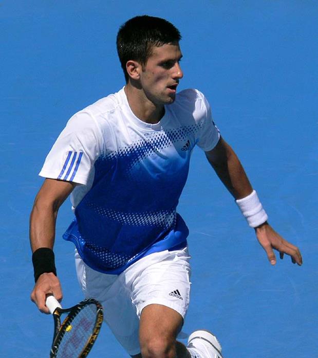 Novak Djokovic at the 2008 Australian Open