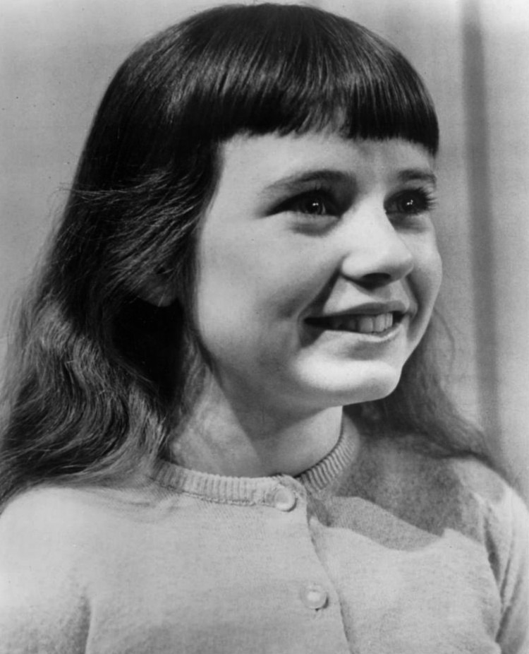 young Patty Duke in an appearance on the television program The United States Steel Hour