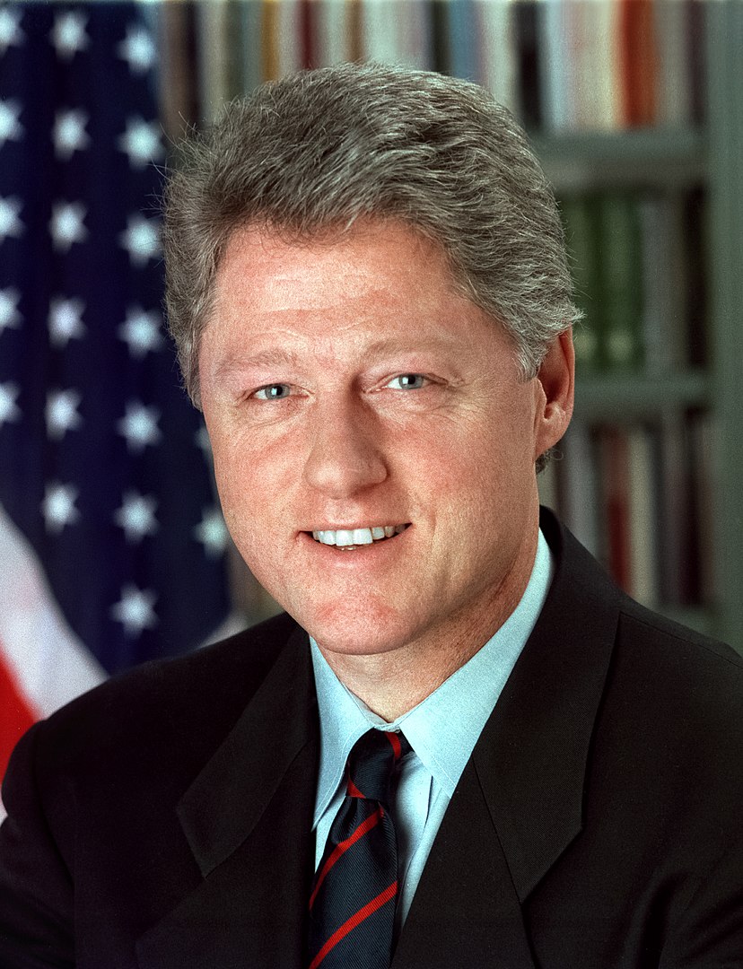 official White House photo of President Bill Clinton