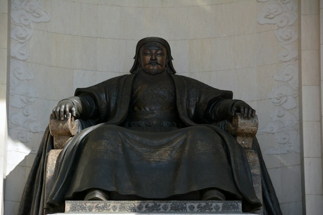 genghis khan believed the strenghth of a man was defined by the children he left behind