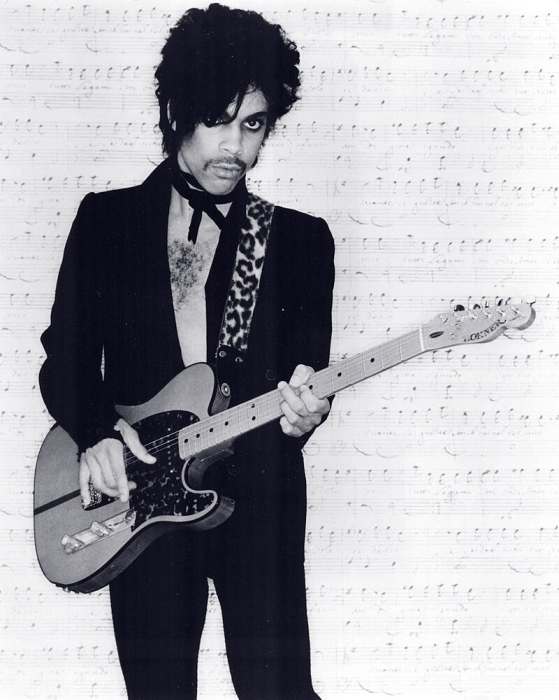 Prince in a publicity photograph for promoting his 1981 album Controversy