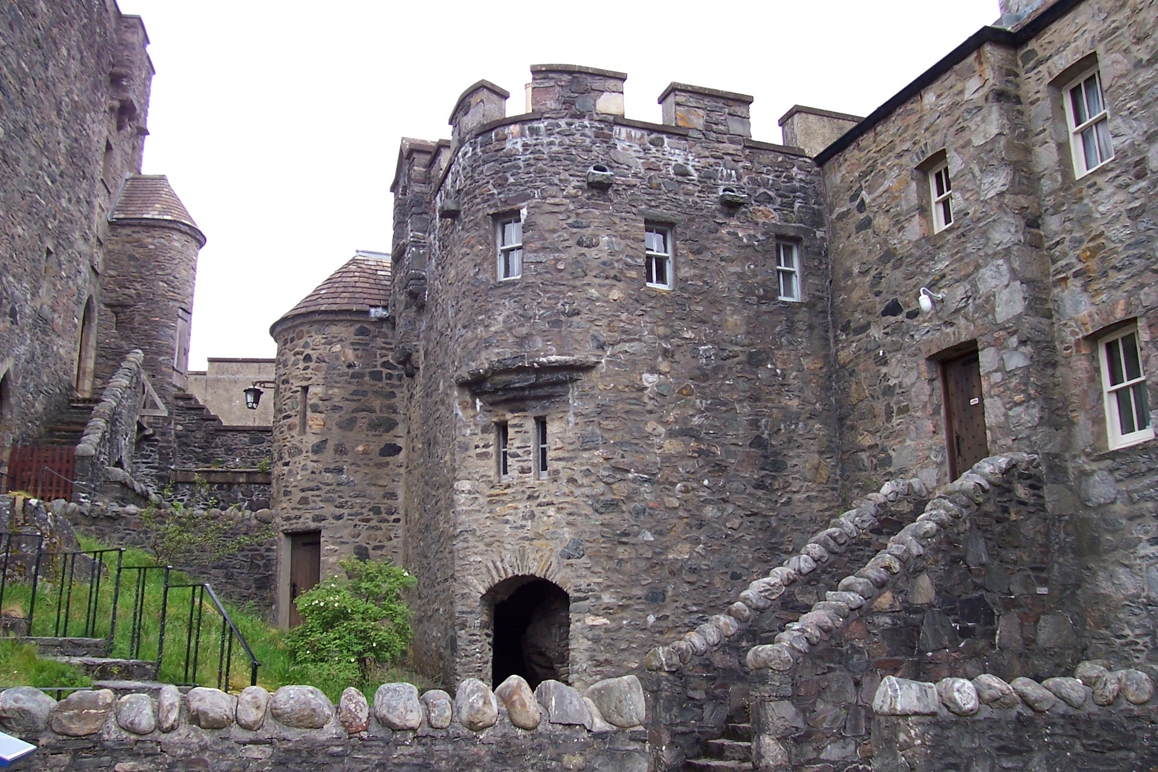 Eilean Donan Inside View Scottish castle