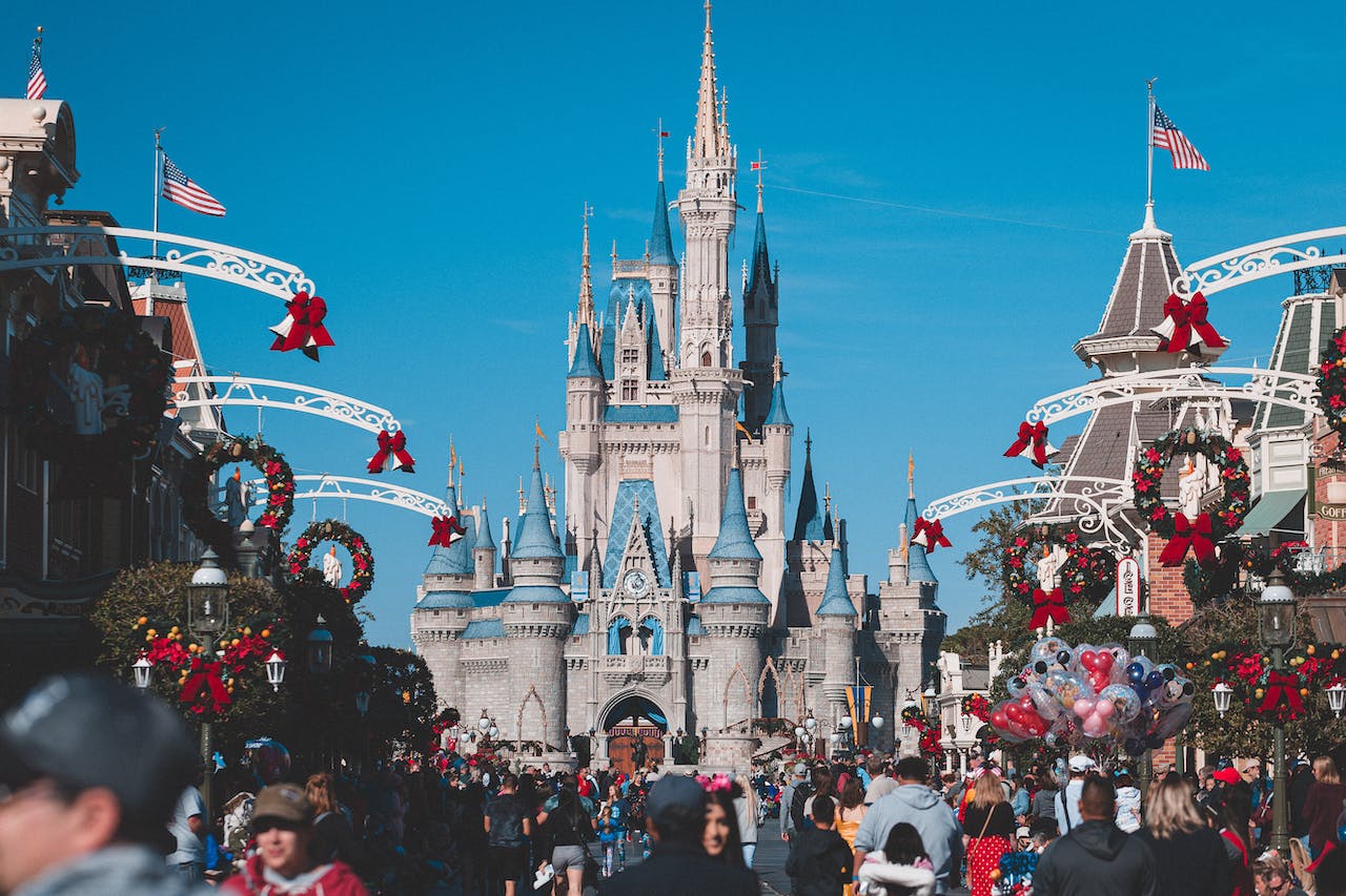 The castle at Walt Disney World