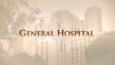 The opening title card for General Hospital, an American soap opera on the ABC network