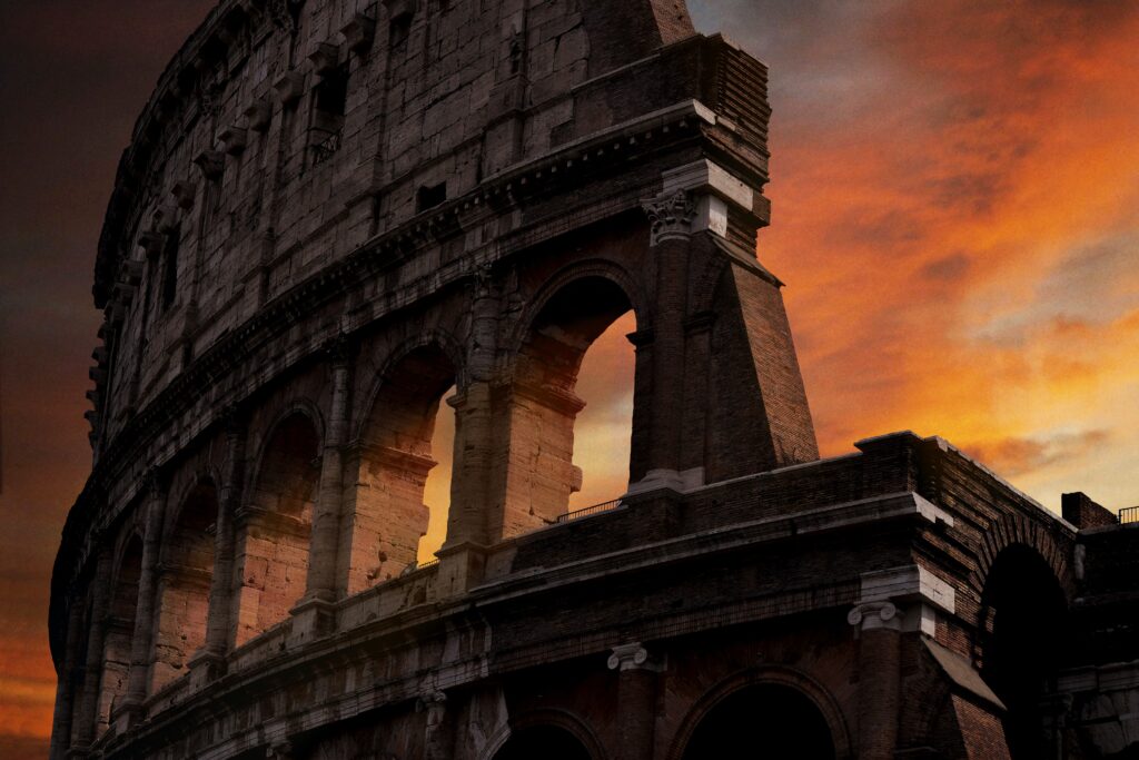 Rome, architecture, building, colosseum