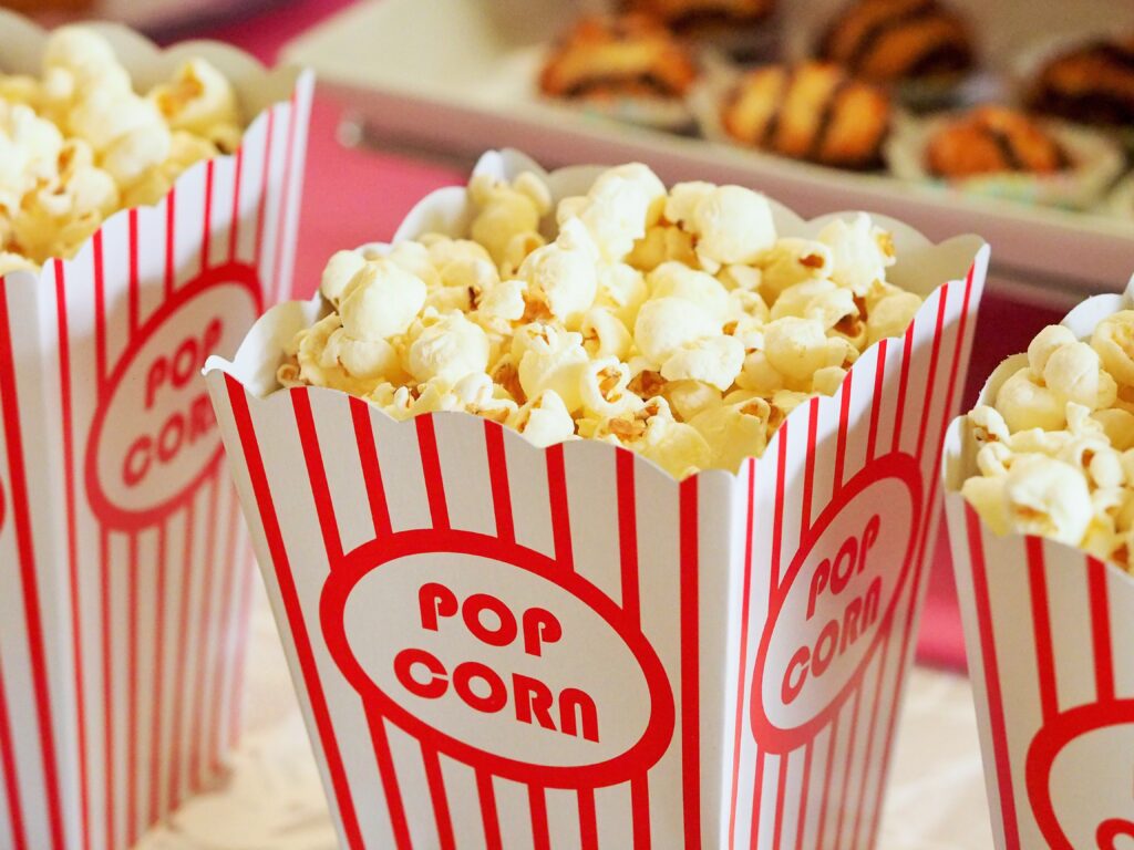Popcorn in a sleeve image