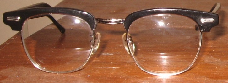 Browline glasses