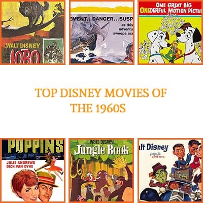 Top Disney Movies of the 1960s