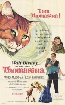 A poster for The Three Lives of Thomasina image