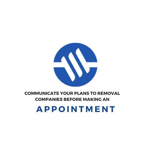 Communicate Your Plans to Removal Companies Before Making an Appointment
