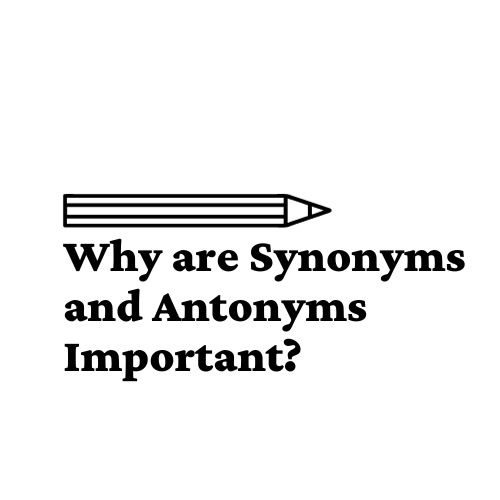 Why are Synonyms and Antonyms Important?