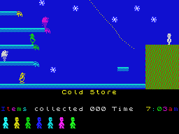 Miner Willy in the Cold Store (ZX Spectrum)