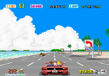 Driving on the first stage