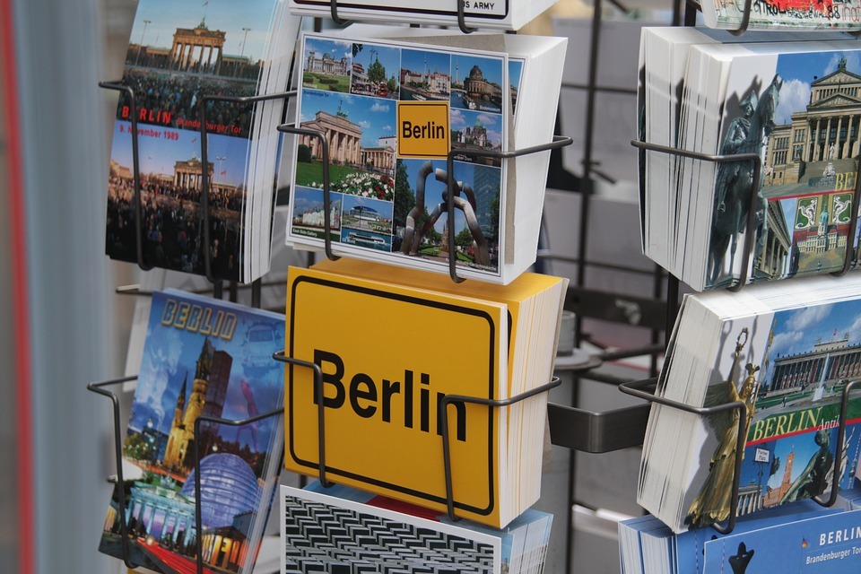 Holiday Postcard Berlin Travelcard
