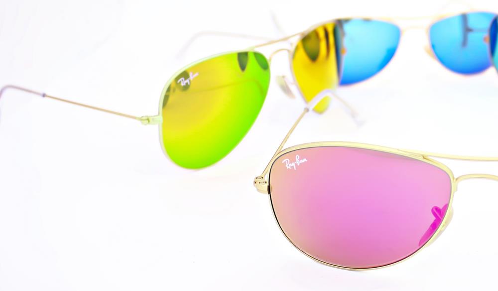 Colorful Ray-Ban sunglasses
