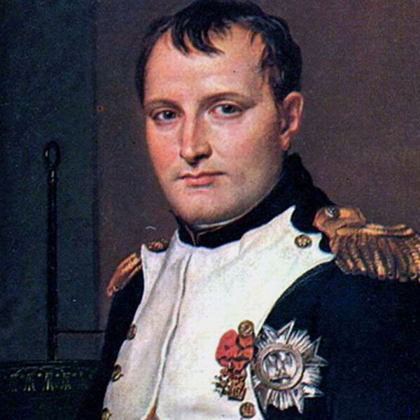 A portrait of Napoleon Bonaparte
