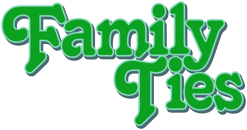 Logo of the 80s television show Family Ties