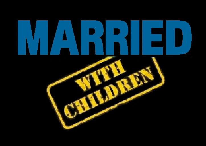 Title logo of 80s TV show Married... with Children