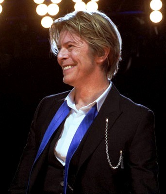 David Bowie on stage image