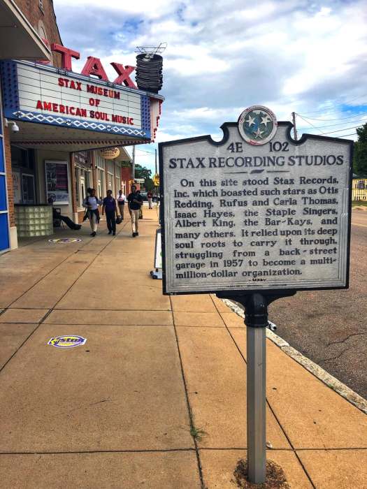 The Stax Museum of American Soul Music, built on the site of the Stax Recording Studio