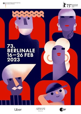 Berlin International film festival 2023 poster image