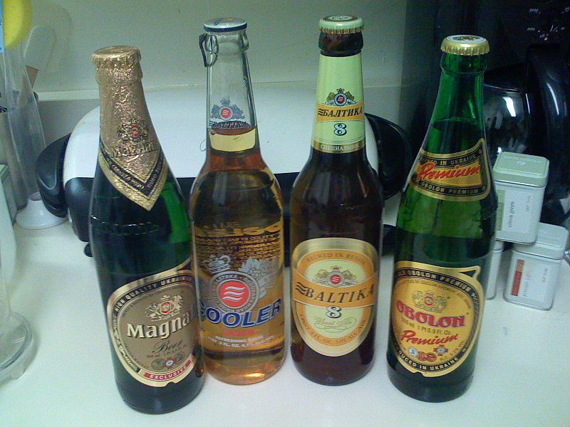 Russian and Ukrainian beers image