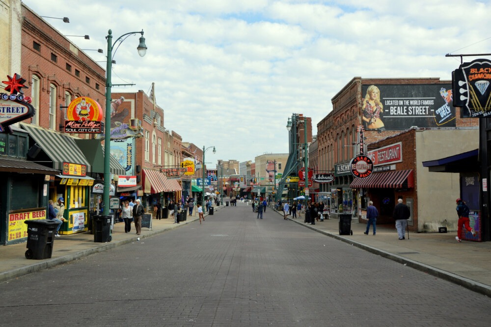 Beale St. in Memphis, Tennessee
