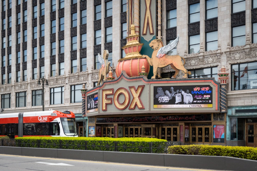 Fox Theater in Detroit, Michigan
