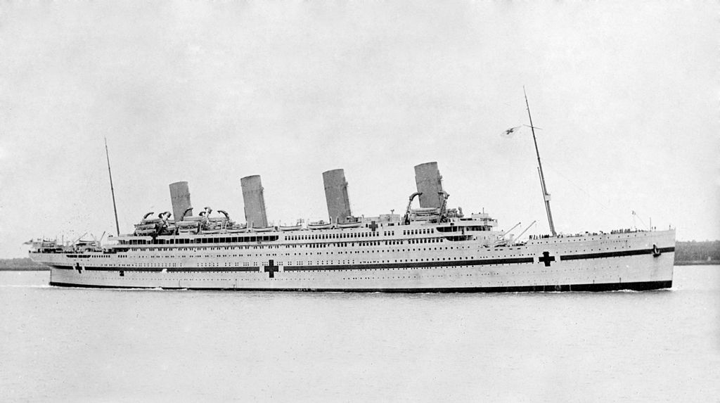 HMHS Britannic during World War I