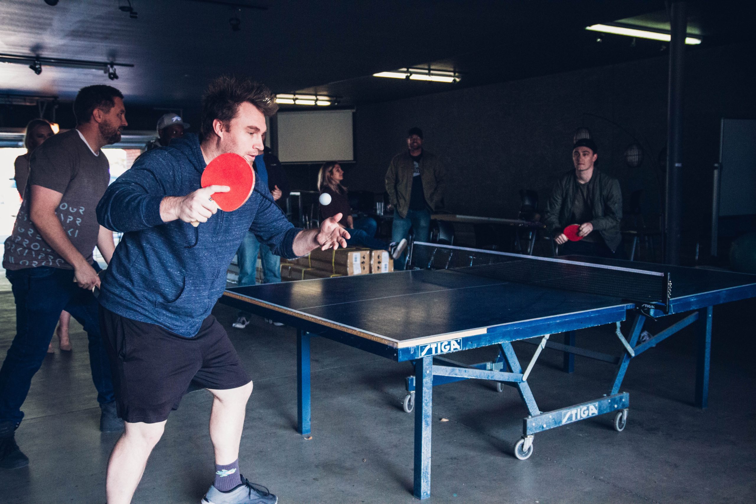 An Image of A Ping Pong tournament
