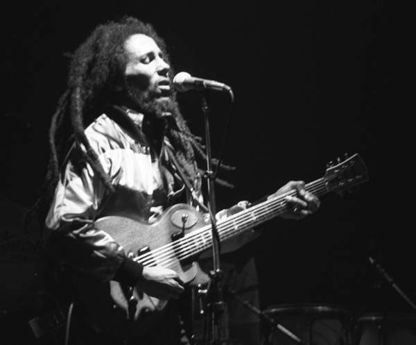Marley in concert in 1980, Zurich, Switzerland