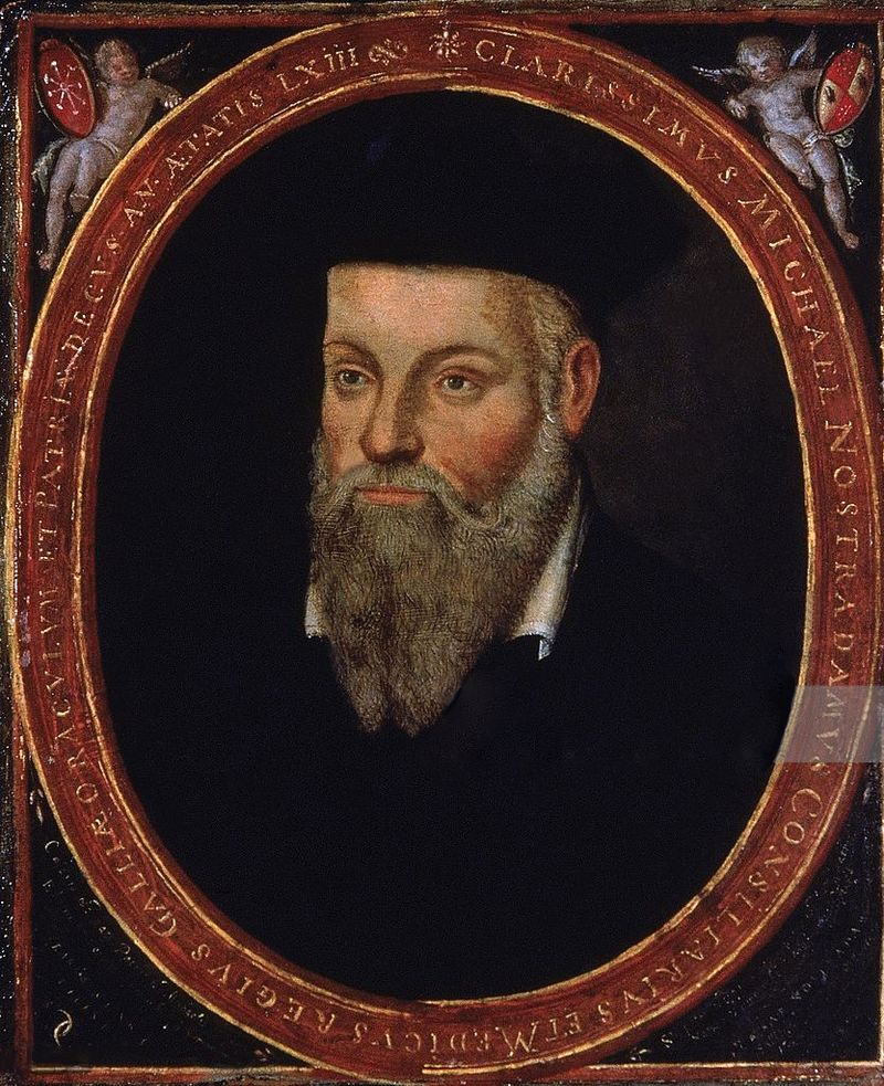 Portrait of Michel de Nostredame