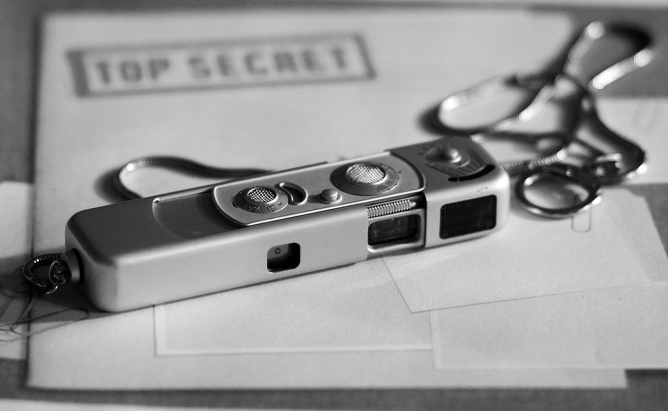 Spy Camera and Top Secret files