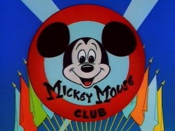 title screen for the children's television variety program The Mickey Mouse Club image