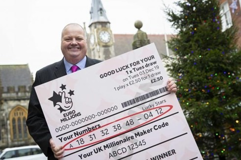 The largest lottery prize of Euro Millions in Europe