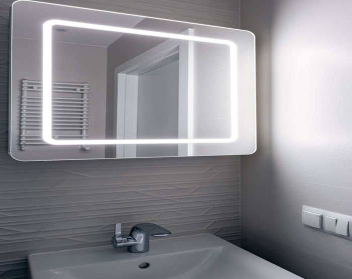 LED mirrors: Ideal for bathroom
