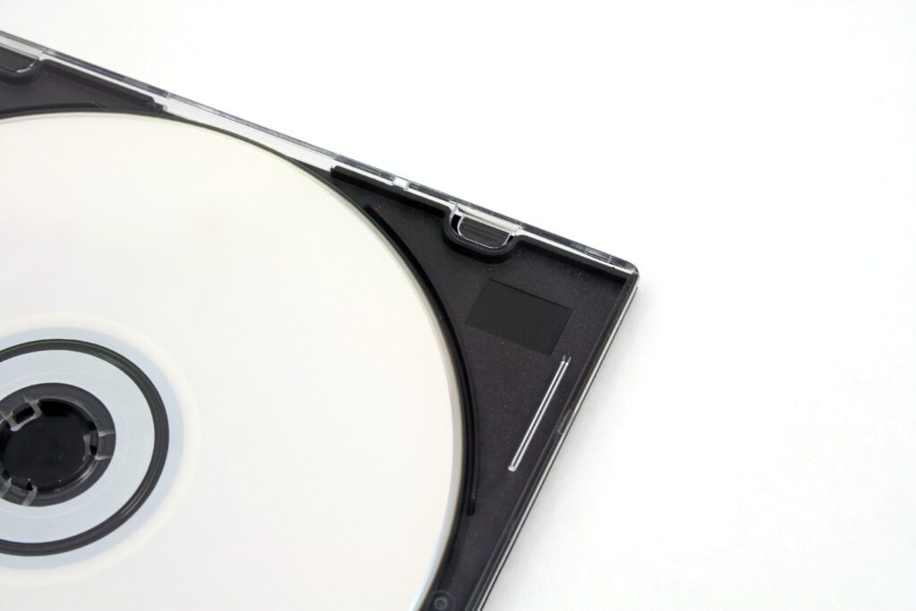  white compact disc image