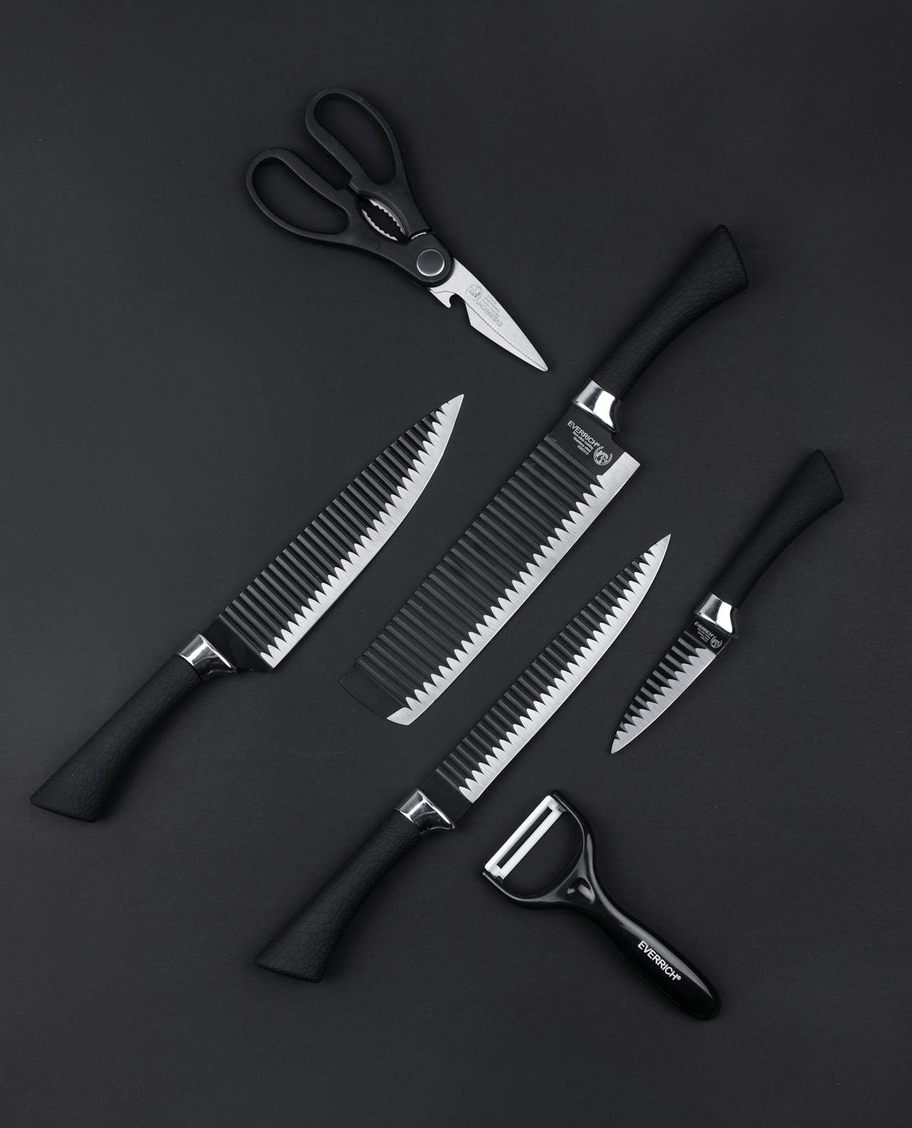kitchen knives and cutting utensils
