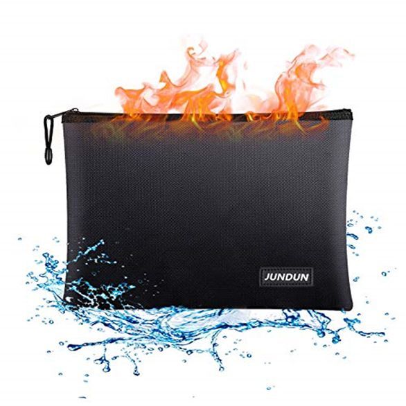 Which are the benefits of using fireproof bags?