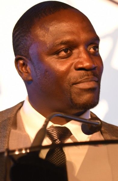 Aside from singing, Akon is also a businessman and a philanthropist