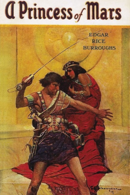 cover of the first edition of A Princess of Mars