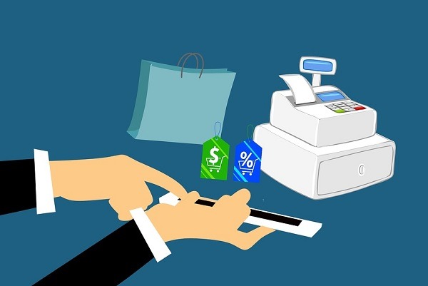 online shopping through a mobile banking app