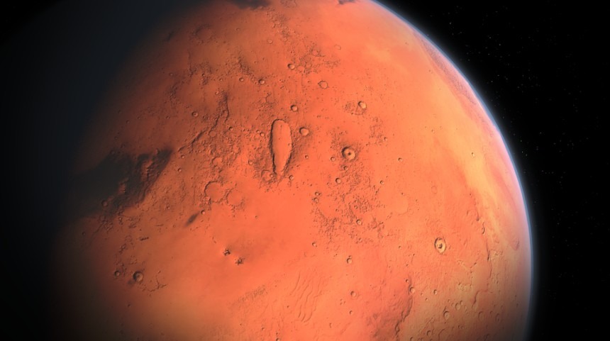 the planet Mars