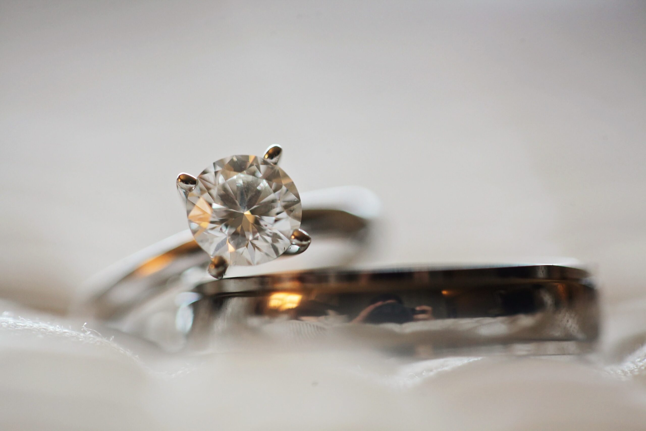Moissanite Ring, With a Large Crystal On a Tight Budget