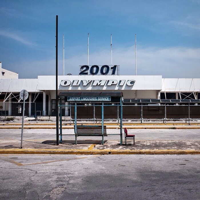 The old abandoned airport of Athens