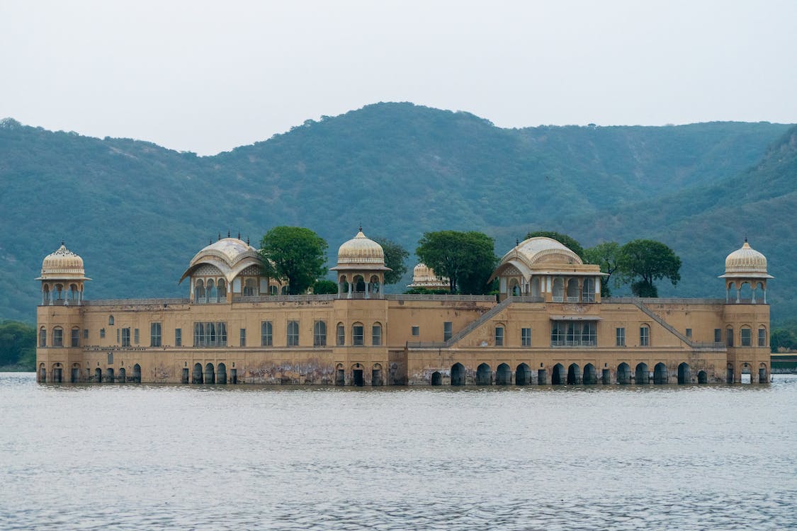 An Indian wonder hidden under water the Jal Mahal palace