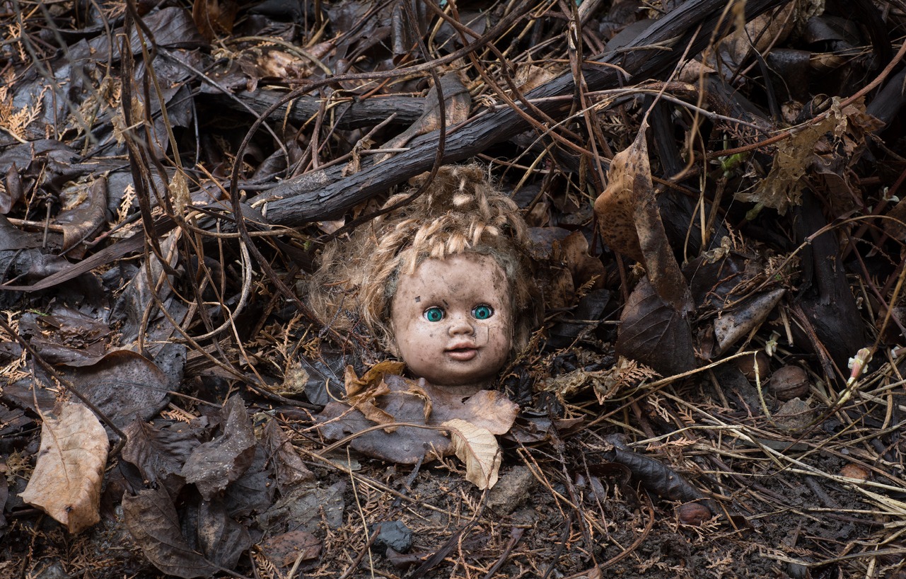abandoned doll