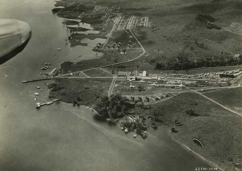 aerial view of Fordlandia in 1934